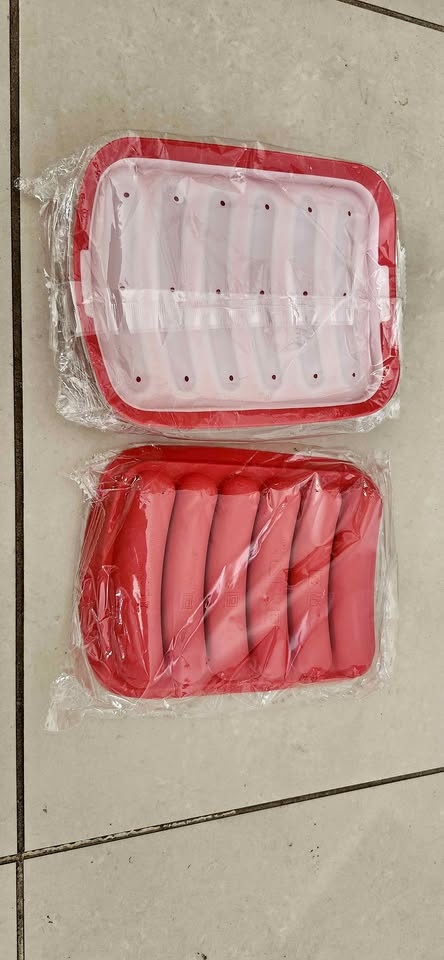 12 Rolls Silicone Sausage Mold Reusable Baking Hot Dog Mold