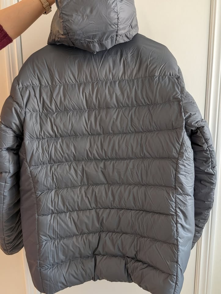 BRAND NEW Under Armour Legend Down Hooded Jacket - Grey (Size L) - photo 5
