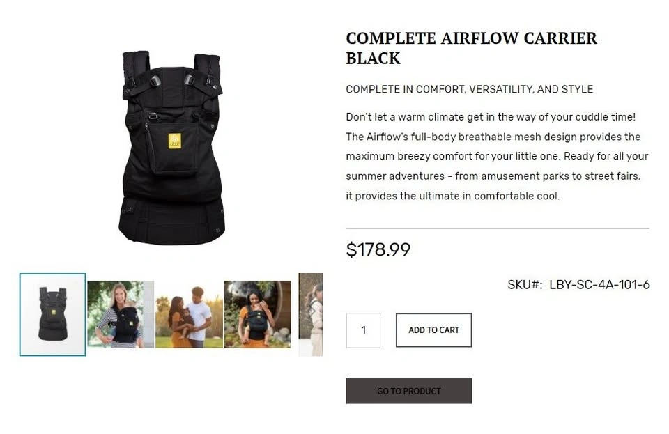 Lile Baby Carrier - photo 4