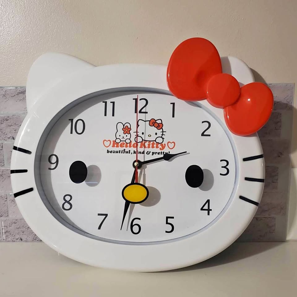 Authentic Hello Kitty Wall Clock