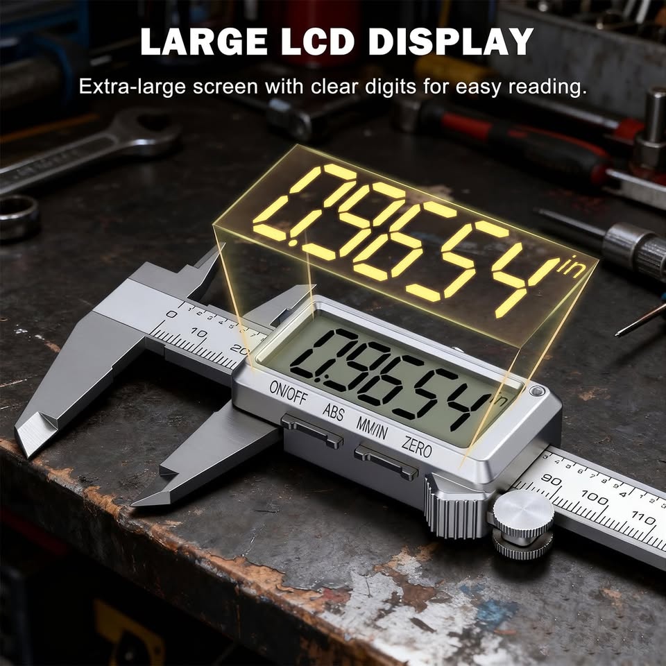 Digital Caliper 6" Rechargeable Stainless Steel - $25 FIRM - photo 5
