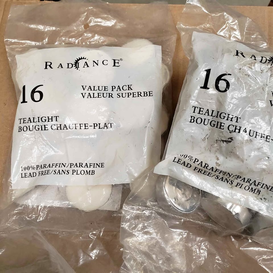 Free 2 bags of unopened Candles