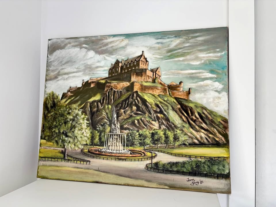 Edinburgh Castle - Original Painting