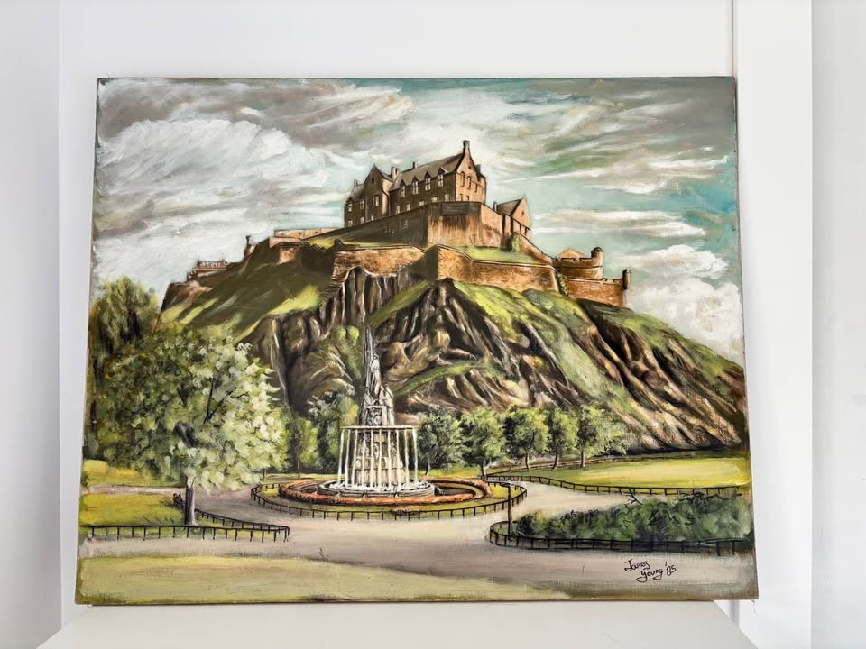 Edinburgh Castle - Original Painting - photo 3