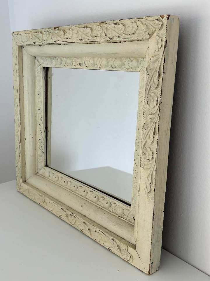 Small Shabby Chic Mirror - photo 5