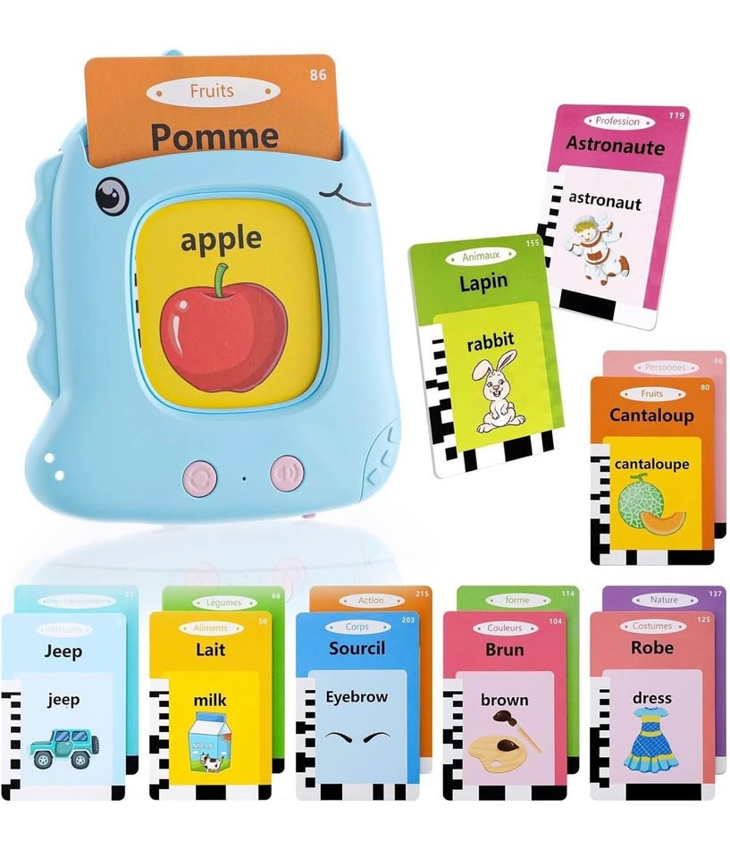 Talking Flash Cards for Toddlers (Blue) - photo 3