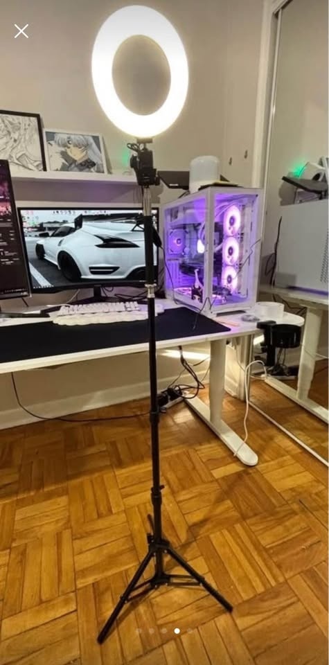 Victsing 6" Selfie Ring Light with Tripod - photo 4