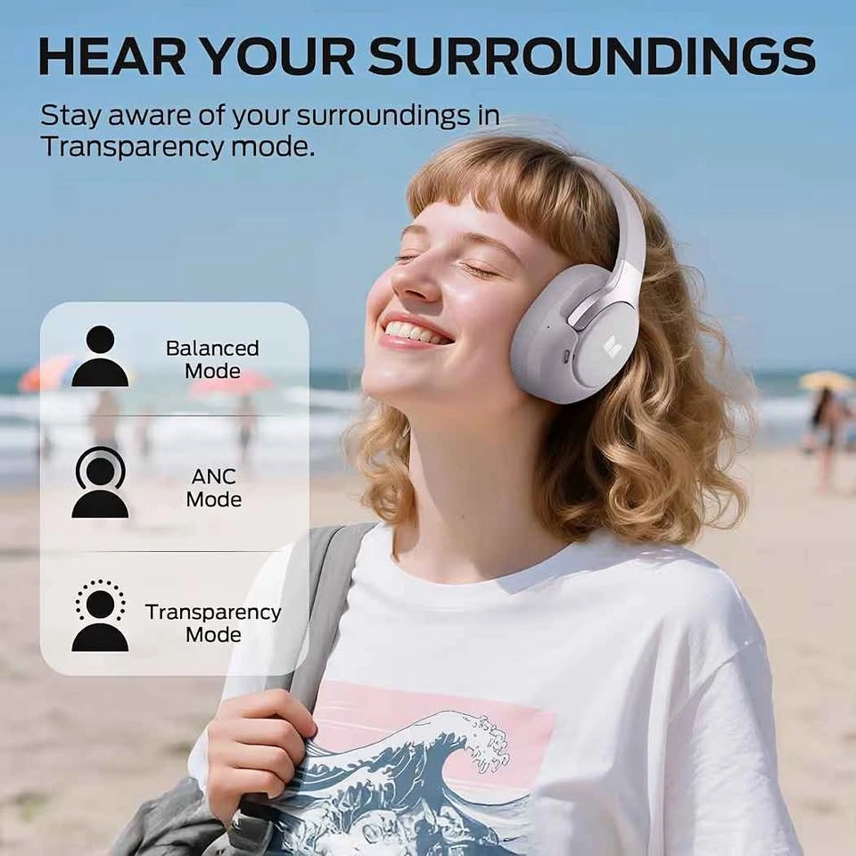 Monster ANC Wireless Headphones - Purple - BNIB