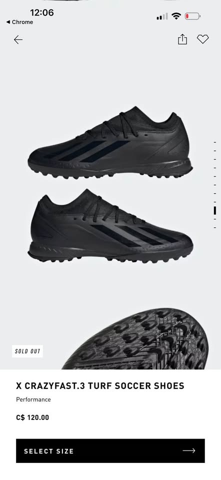 Adidas Crazy Fast Turf