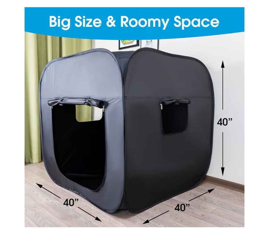 Pop-Up Sensory Dark Den Tent - photo 3