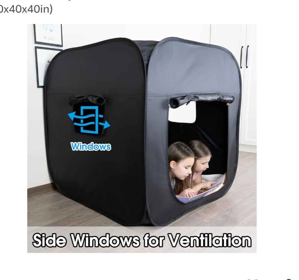 Pop-Up Sensory Dark Den Tent - photo 4