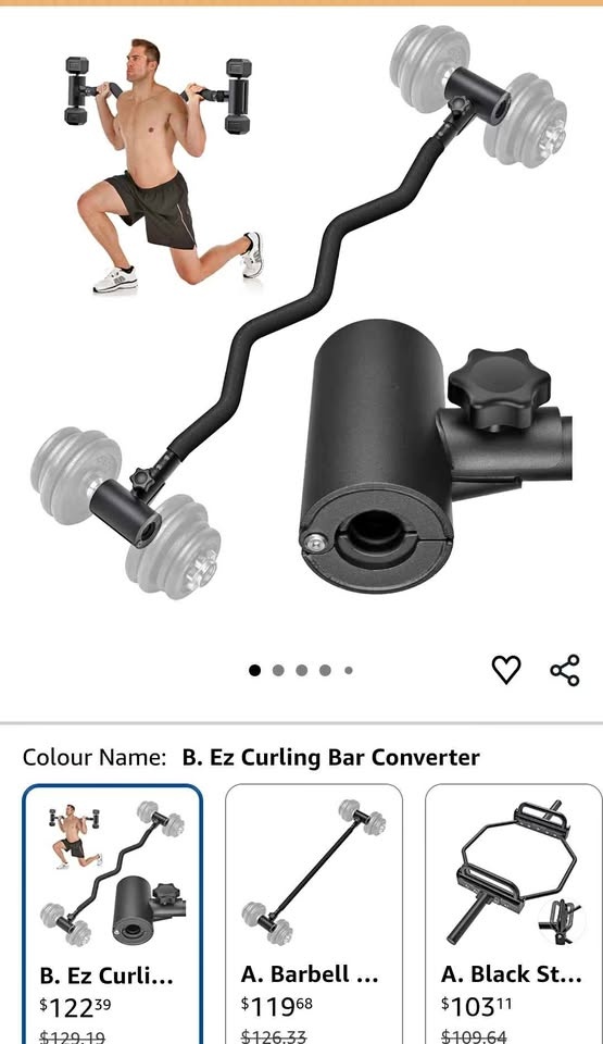 Ez Curling Bar Converter