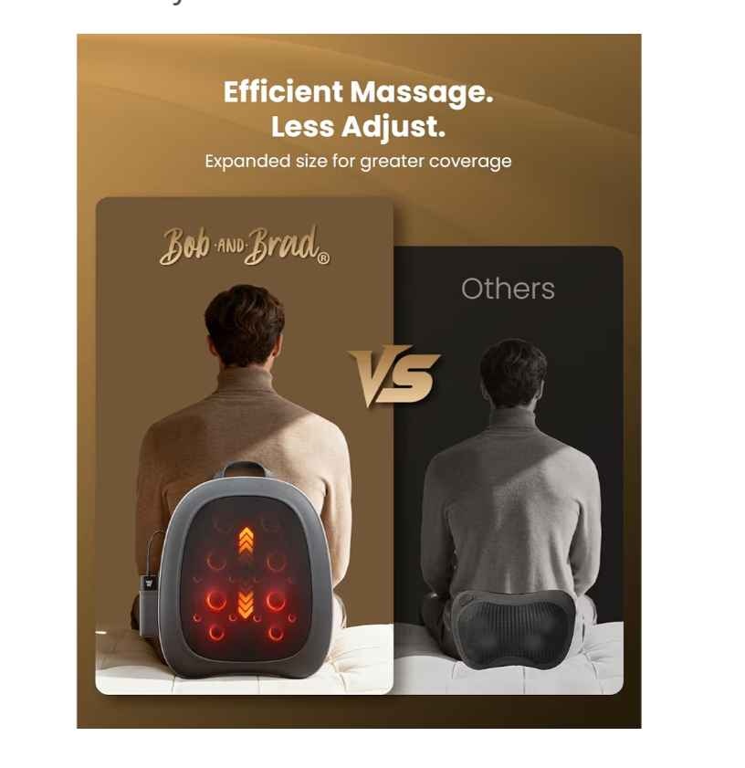 Bob and Brad Back Massager with Heat - photo 2