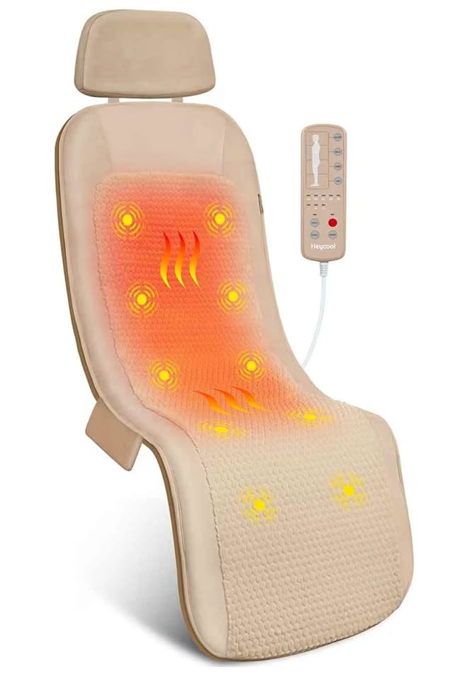 Heycool Full Body Massage Mat w Heat & Vibration