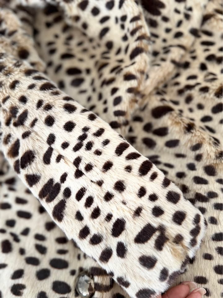 Leopard Furry Jacket - photo 3