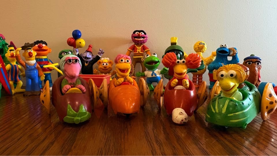 Vintage Sesame Street/Muppets/Fraggle Rock Toy Lot - 21 Pieces ( - photo 2
