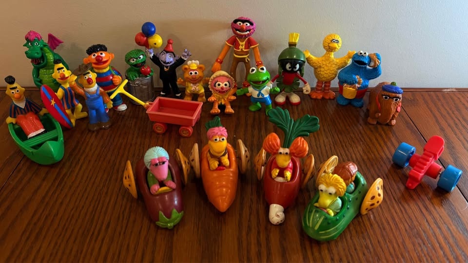 Vintage Sesame Street/Muppets/Fraggle Rock Toy Lot - 21 Pieces ( - photo 3