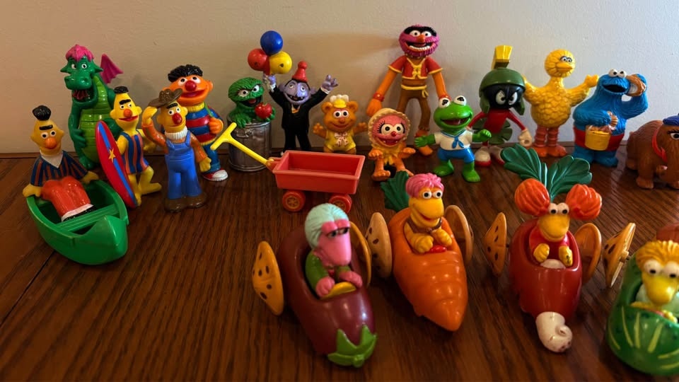 Vintage Sesame Street/Muppets/Fraggle Rock Toy Lot - 21 Pieces ( - photo 5