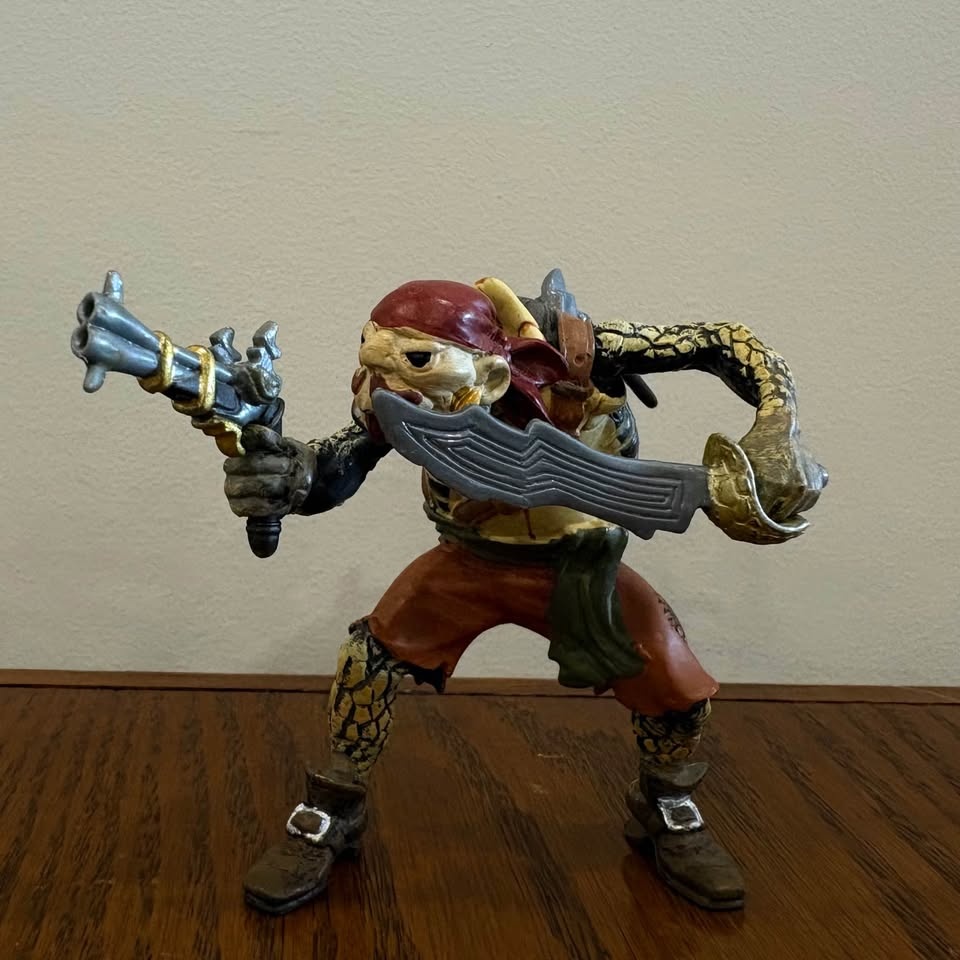 Papo Mutant Turtle Pirate Figure (2010) - Small Fantasy Turtle T - photo 2