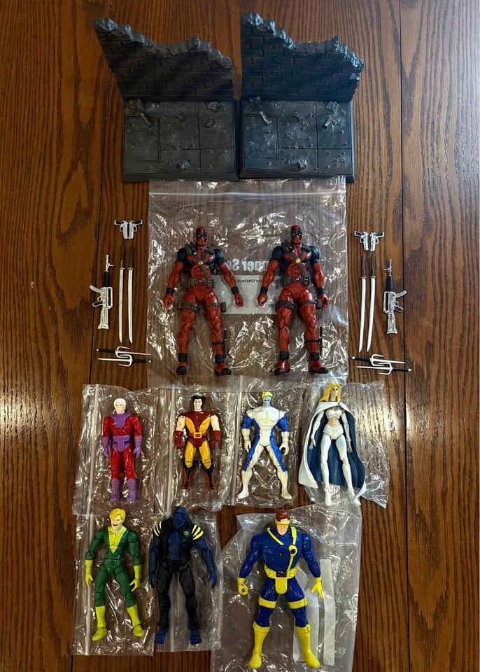 Marvel Deadpool & X-Men Action Figure Lot