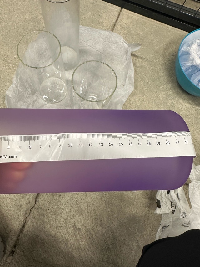 LIKE NEW 4 Glass vases - photo 5