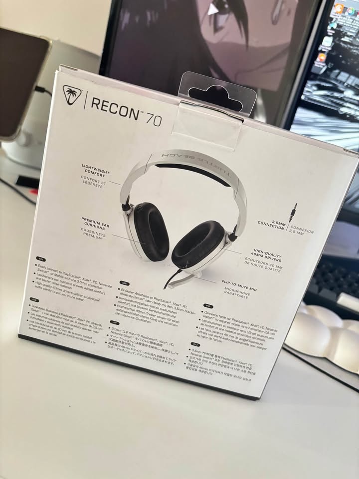 Turtle Beach Recon 70 Gaming Headset - White - photo 2