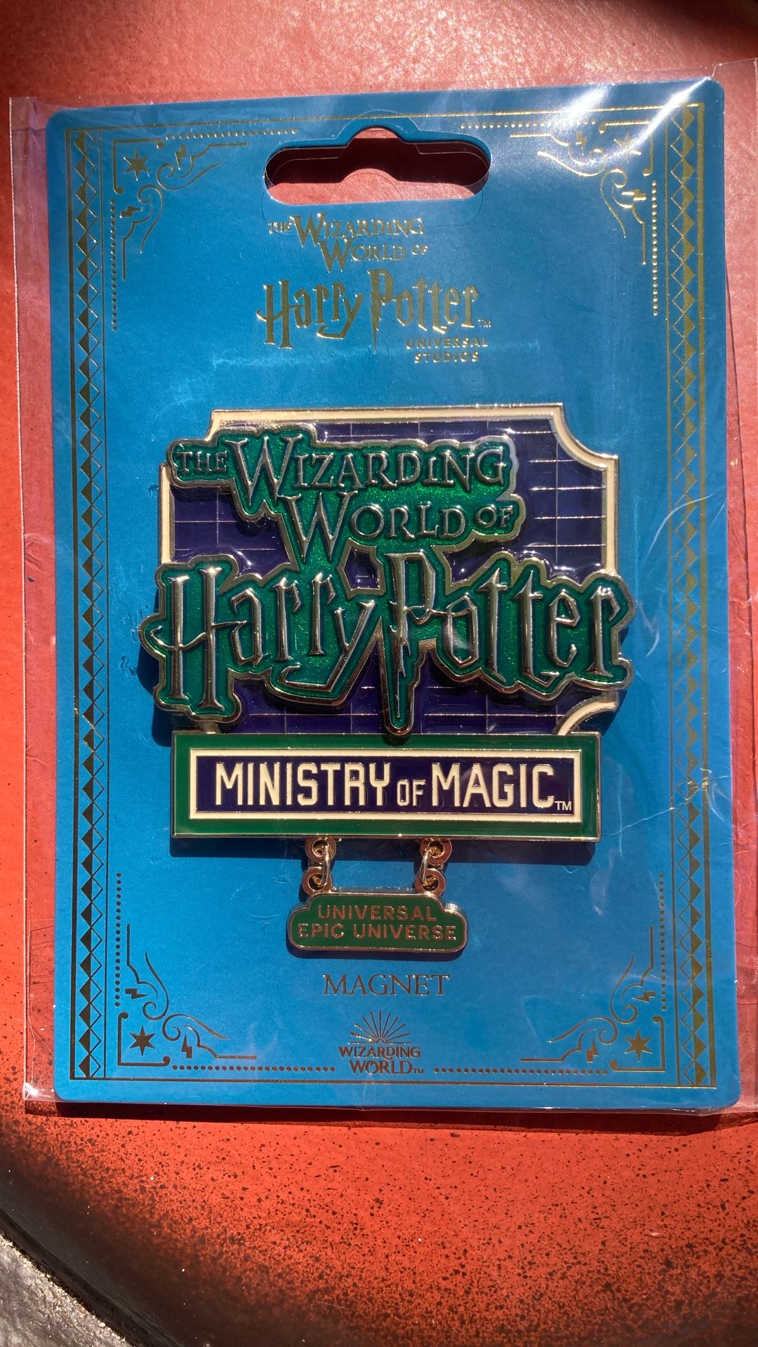 Universal Ministry Of Magic Magnet 2025