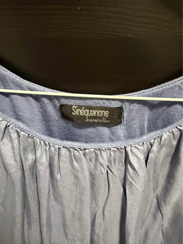 Sinéquanone Light Blue Blouse - Size M - photo 2
