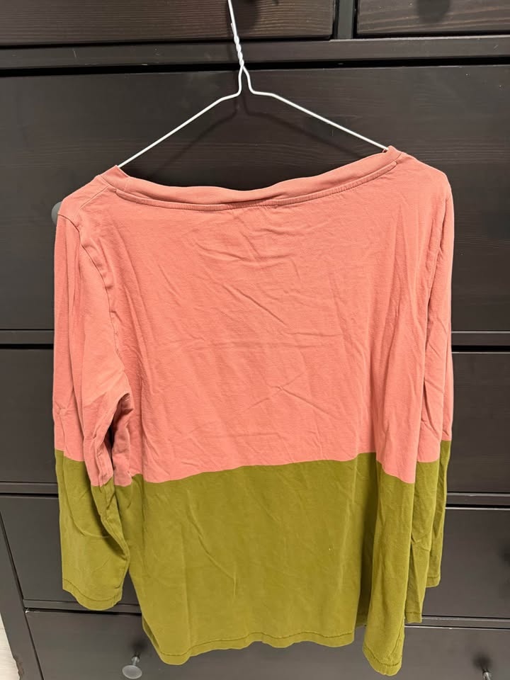 COS Colorblock Long-Sleeve Top Size M - photo 3