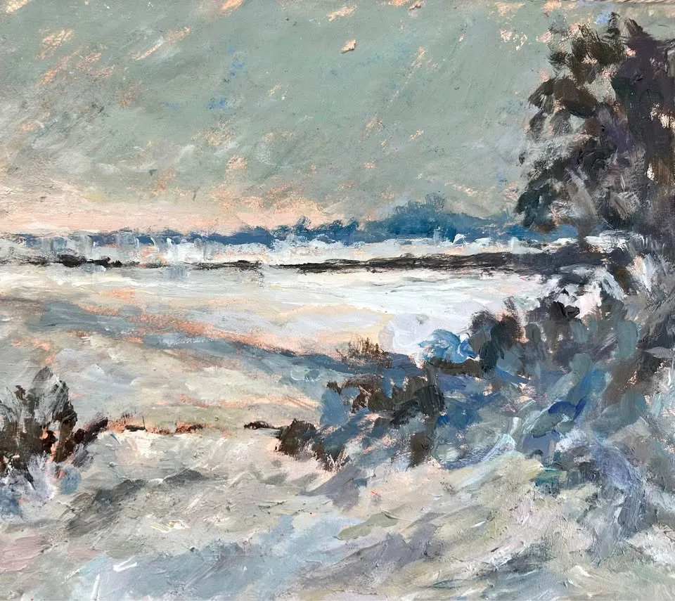 "Stillness" Original Acrylic Painting thumbnail