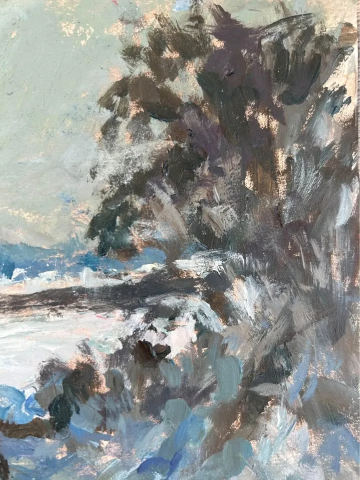 "Stillness" Original Acrylic Painting image indicator(2)