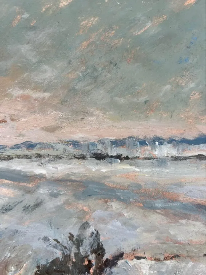 "Stillness" Original Acrylic Painting image indicator(4)