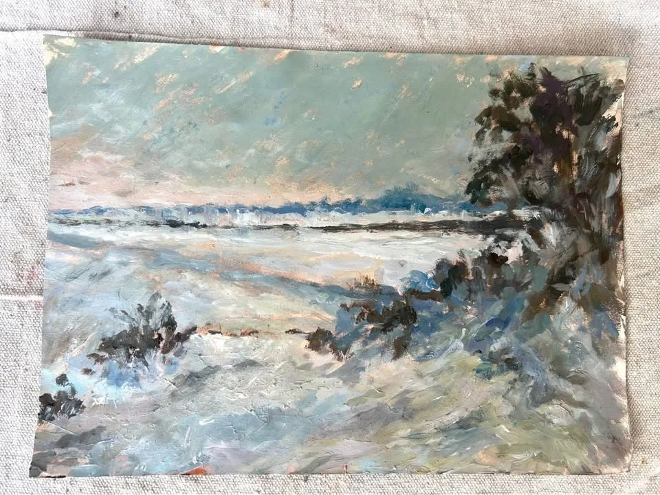 "Stillness" Original Acrylic Painting image indicator(6)