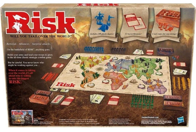 RISK board game, complete, unplayed - photo 2