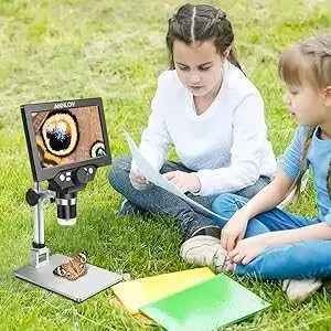 TOMLOV Digital Microscope with 7" LCD Screen - photo 3