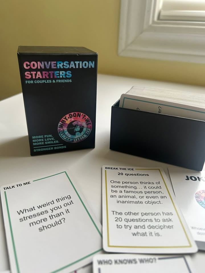 Conversation Starters for Couples & Friends – Card Game (Like Ne - photo 2