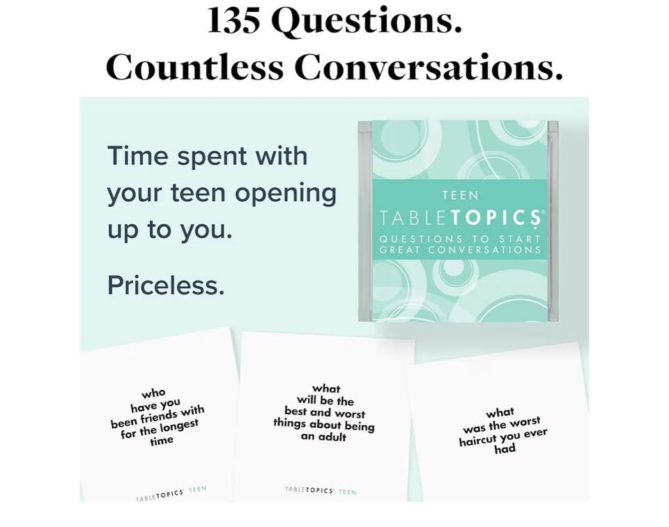TableTopics Teen Edition Conversation Cards - photo 3