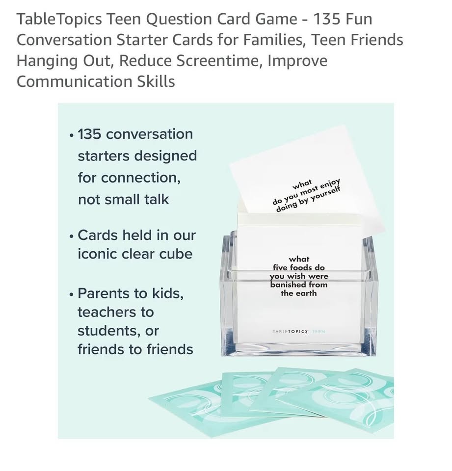 TableTopics Teen Edition Conversation Cards - photo 4