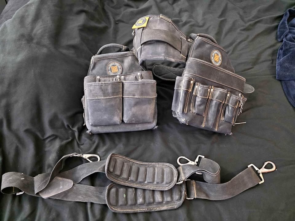 Electrician's Combo Tool Belt & Bag