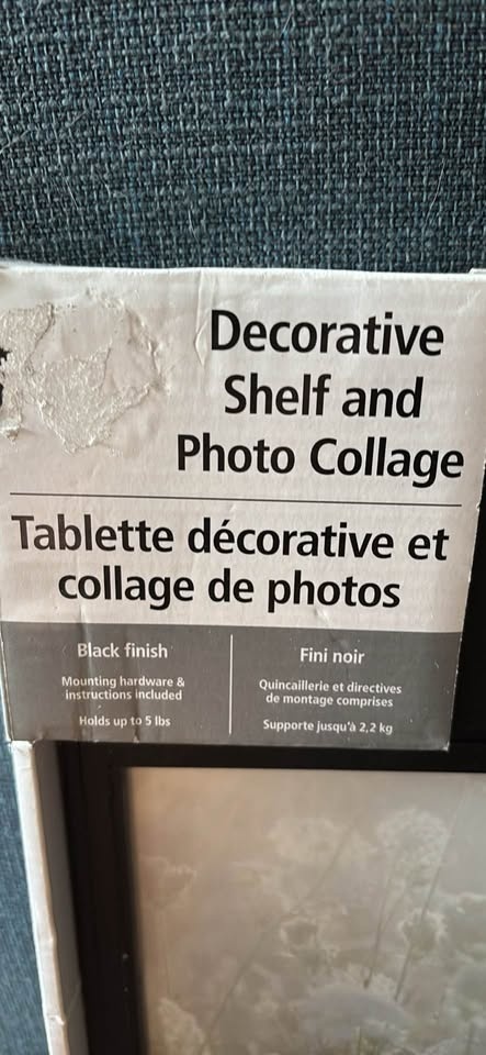 Collage frame with shelf - photo 2