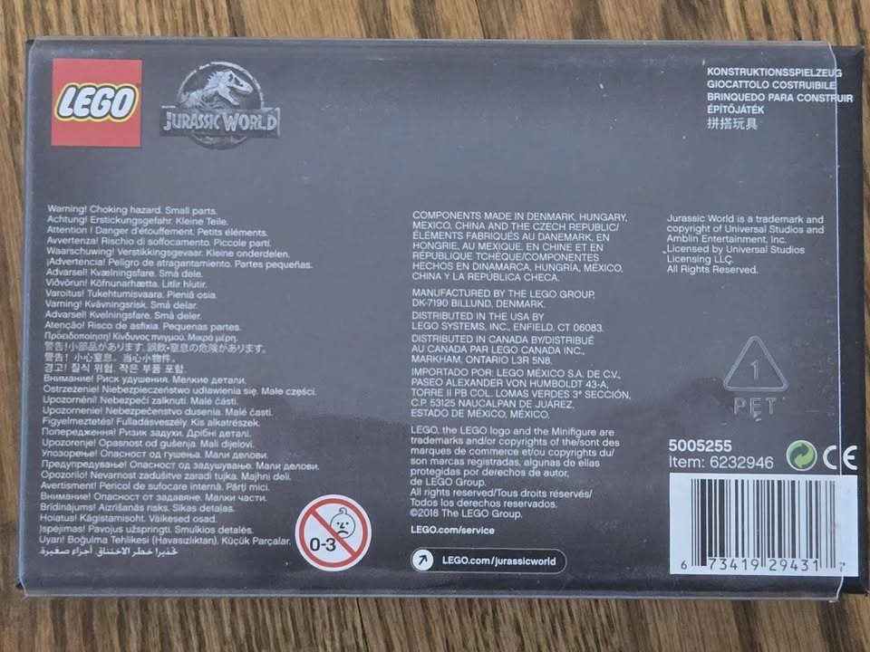 Lego Jurassic World Minifigures - Bricktober Minifigures - photo 2