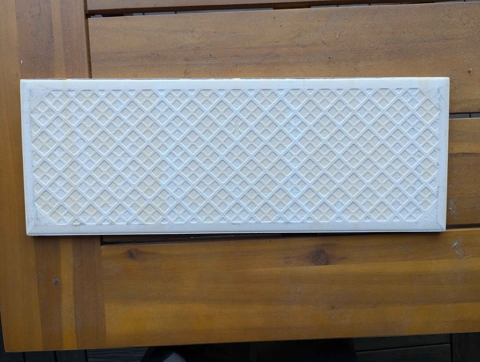 White ceramic tiles x14 - photo 4