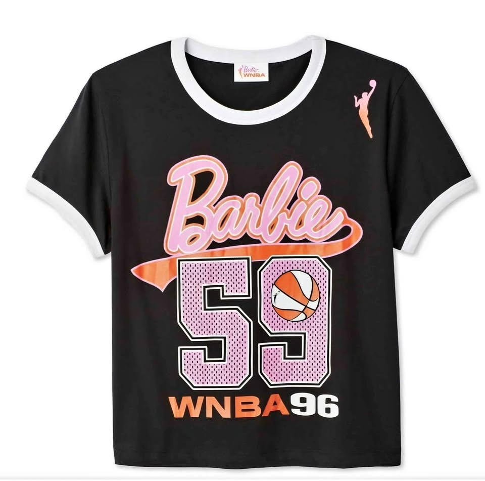 NEW WNBA Barbie Graphic T-Shirt – Women’s Size L - photo 2