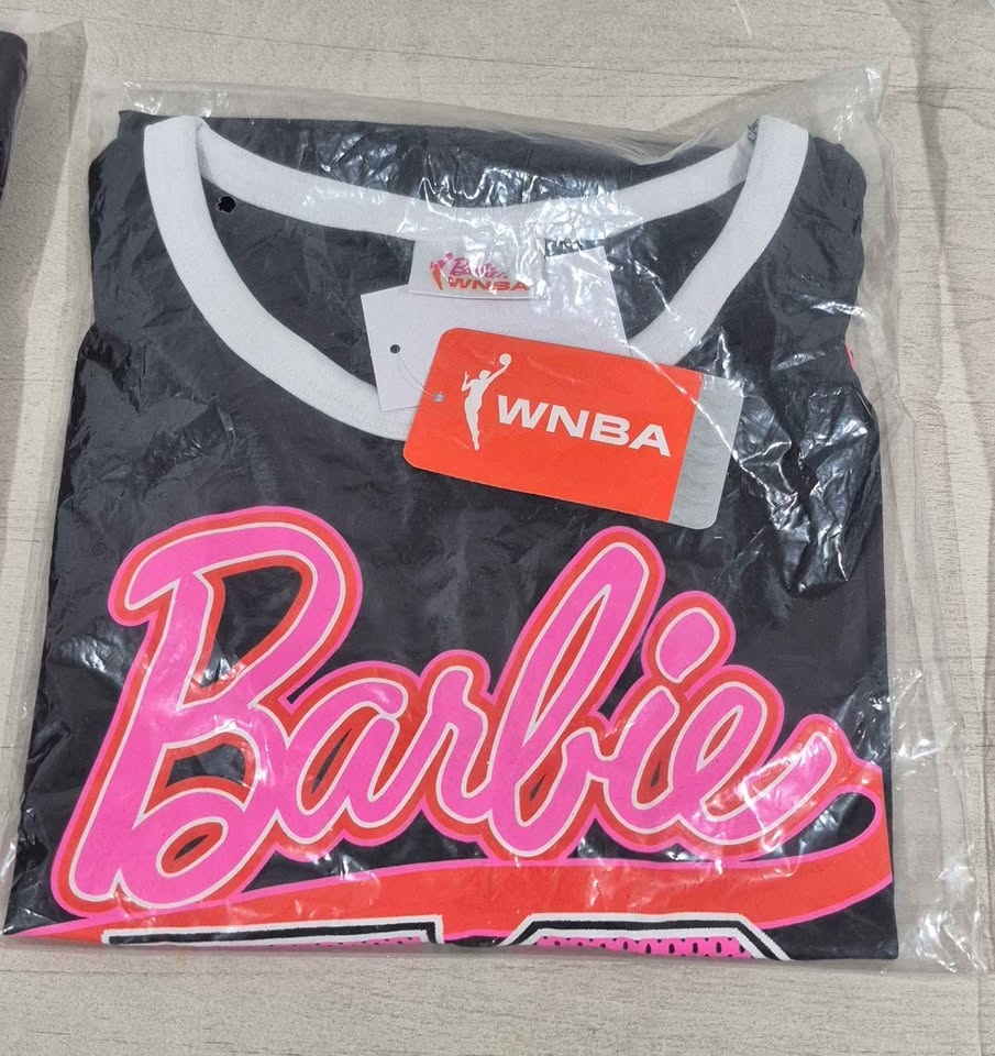 NEW WNBA Barbie Graphic T-Shirt – Women’s Size L