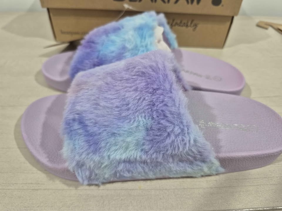 NEW Bearpaw Lucinda Faux Fur Slide Sandals – Women’s Size 7 - photo 2