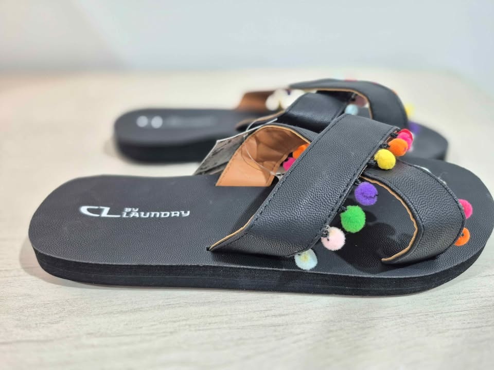 Chinese Laundry Women’s Sandals – Size 7 – Black with Multicolor - photo 2