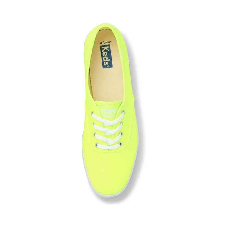Keds Champion Canvas Neon Yellow Sneakers - Women's Size 7 - photo 5