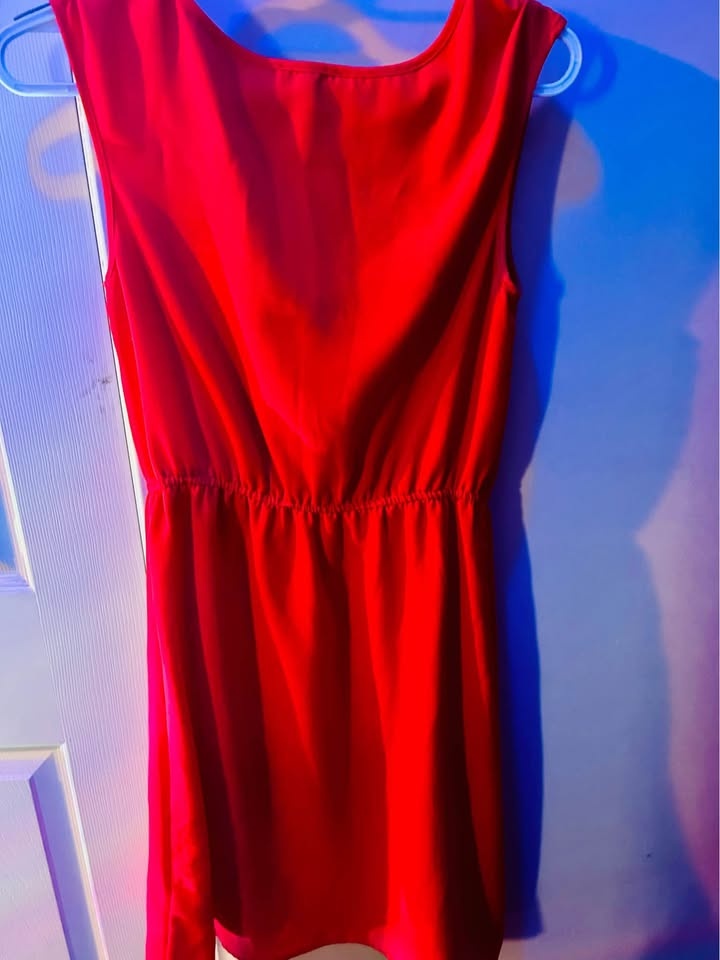 Jacob dress - red with black lace xs - photo 4