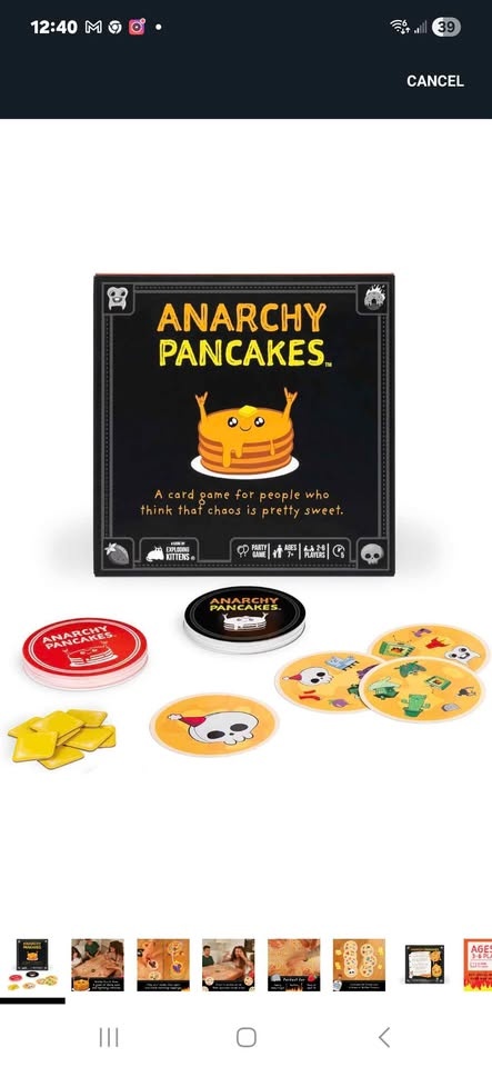 Anarchy Pancakes by Exploding Kittens Card Game NWT - photo 4