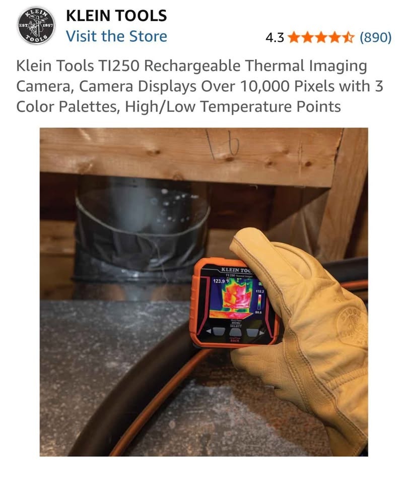 Klein USB Rechargeable Thermal Imager - photo 2